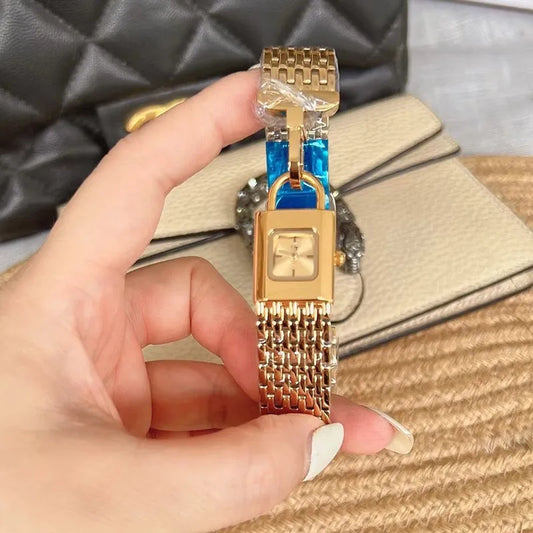 Elegant Solid Color Hook Quartz Watch Women's Watches