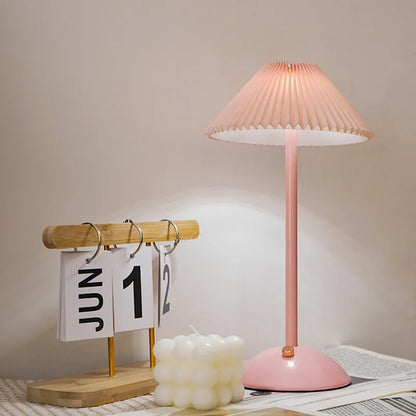 Nordic Fabric Lampshade Charging Living Room Bedside Creative Atmosphere Reading Practical Gift Display Table Lamp