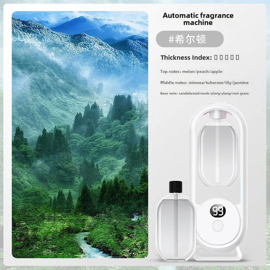 Automatic fragrance sprayer aromatherapy machine hotel toilet bathroom deodorant artifact air freshener essential oil fragrance fragrance