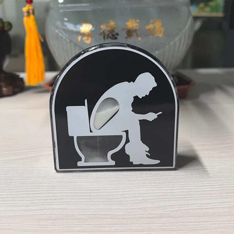 toilet  timer five-minute toilet shape decompression toy toilet