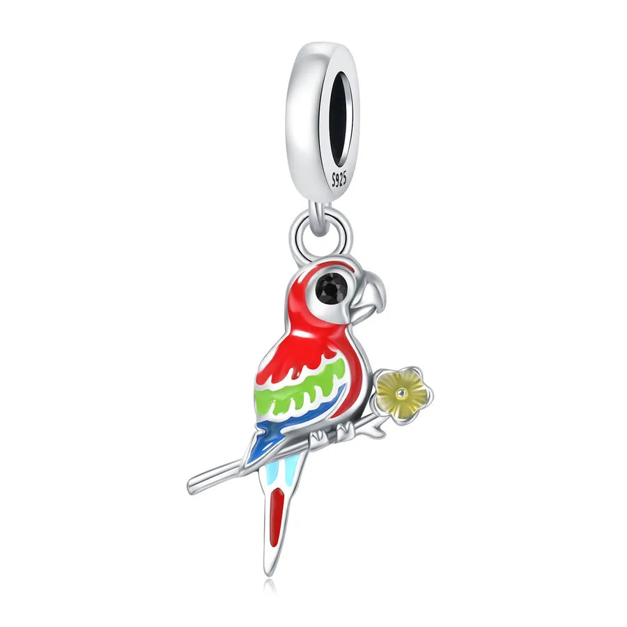 1 Piece 0.93*2.3cm 1*2.1cm 925 Sterling Silver Animal Pendant Jewelry Accessories