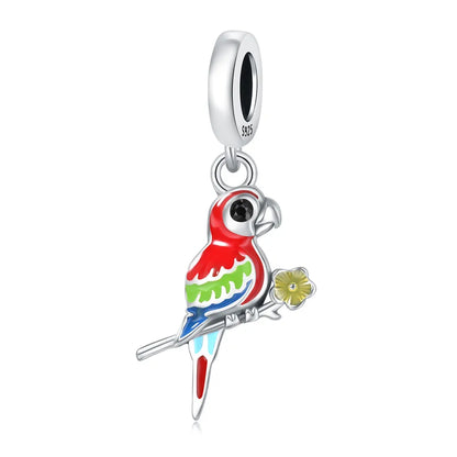 1 Piece 0.93*2.3cm 1*2.1cm 925 Sterling Silver Animal Pendant Jewelry Accessories