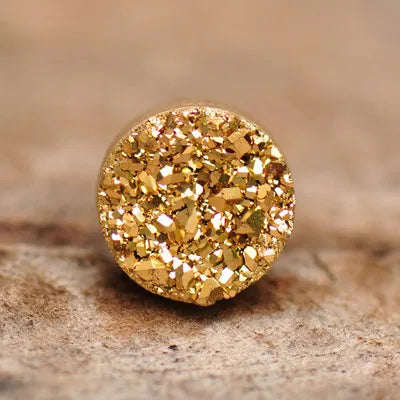 1 Pair Simple Style Geometric Inlay Titanium Steel Rhinestones Ear Cuffs