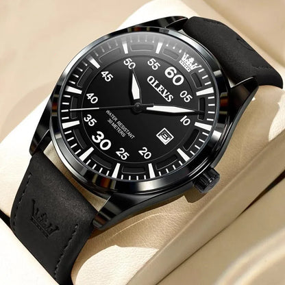 Retro Simple Style Solid Color Buckle Quartz Women's Watches