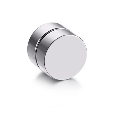 1 Pair Simple Style Geometric Inlay Titanium Steel Rhinestones Ear Cuffs