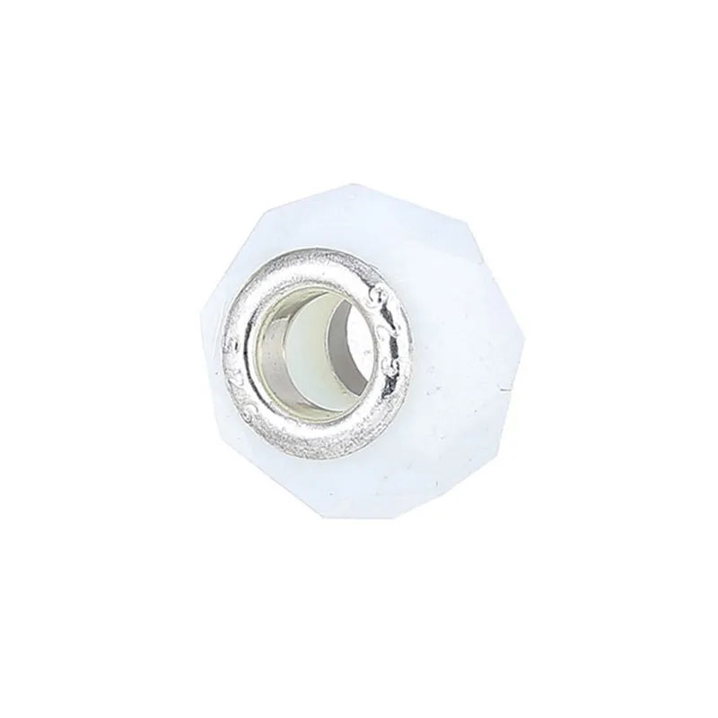 1 Piece 15*15mm Alloy Resin Geometric Polished Beads