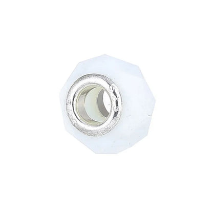 1 Piece 15*15mm Alloy Resin Geometric Polished Beads