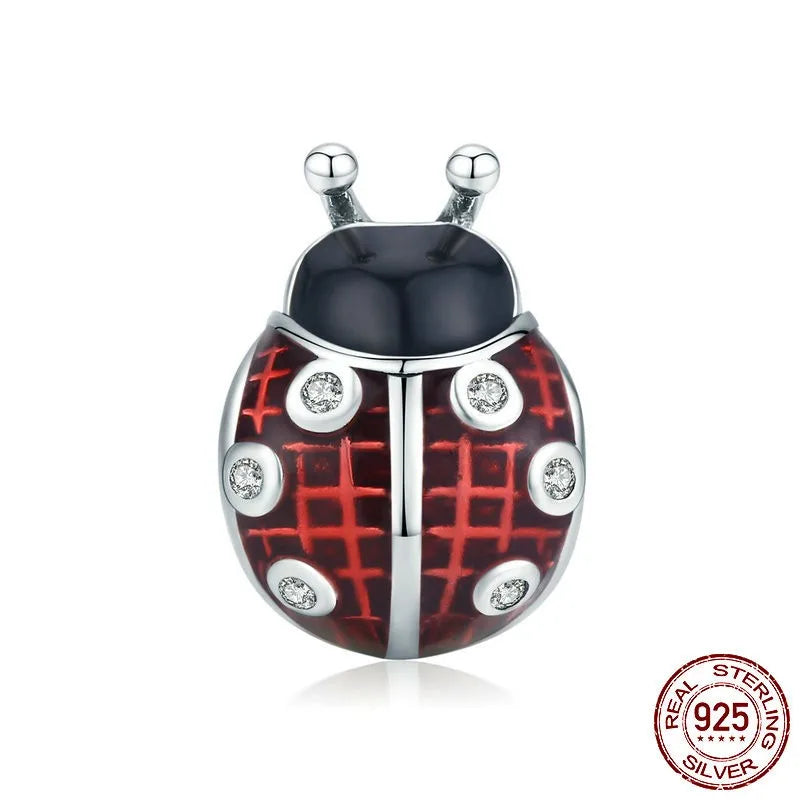 1 Piece 925 Sterling Silver Zircon Solid Color Pendant Jewelry Accessories