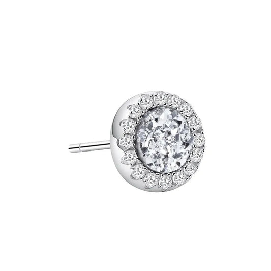 1 Pair Modern Style Round Plating Copper Ear Studs