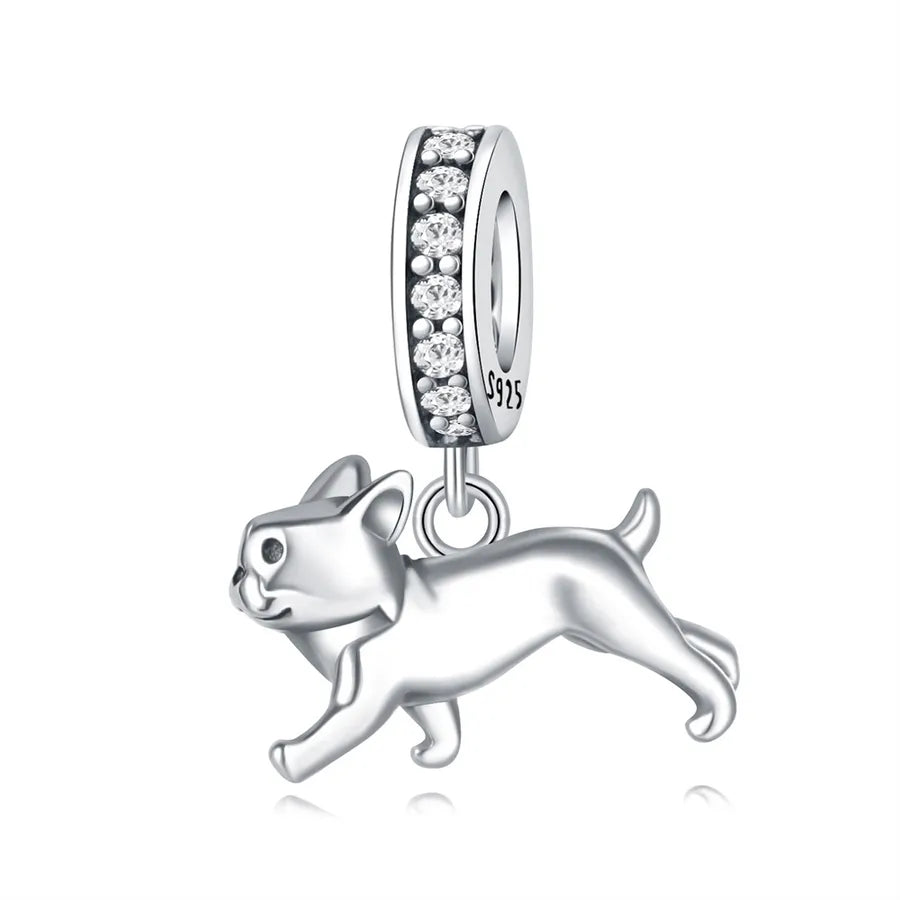 1 Piece 0.93*2.3cm 1*2.1cm 925 Sterling Silver Animal Pendant Jewelry Accessories