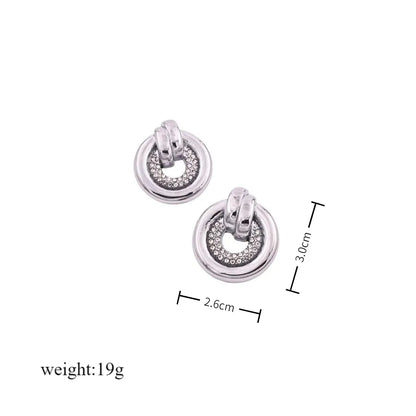 1 Pair Glam Cute Vintage Style Flower Polishing 304 Stainless Steel 18K Gold Plated Butterfly Backs Ear Studs
