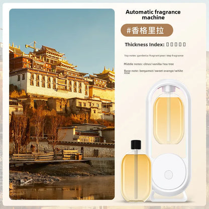 Automatic fragrance sprayer aromatherapy machine hotel toilet bathroom deodorant artifact air freshener essential oil fragrance fragrance