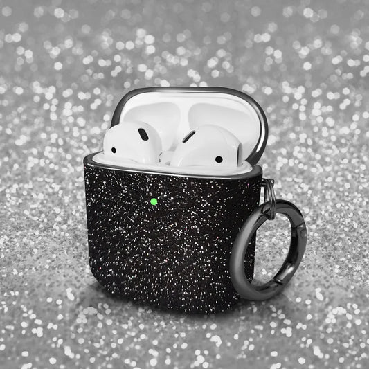 PC Glittery Casual Glam Bluetooth earbuds case Phone Accessories