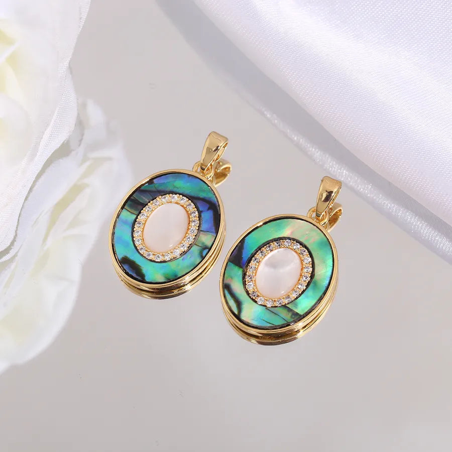 1 Piece 14 * 15mm Copper Heart Shape Rose Flower Pendant Jewelry Accessories