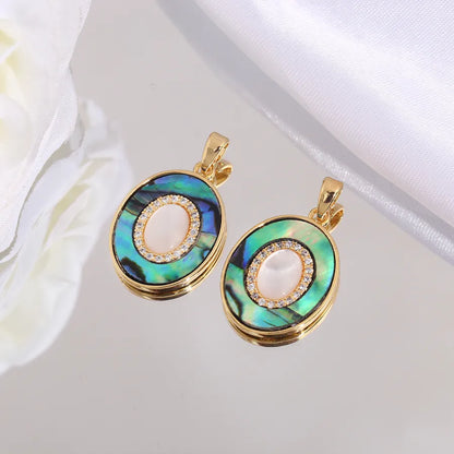 1 Piece 14 * 15mm Copper Heart Shape Rose Flower Pendant Jewelry Accessories