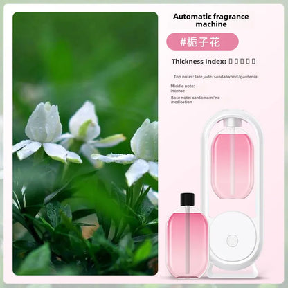 Automatic fragrance sprayer aromatherapy machine hotel toilet bathroom deodorant artifact air freshener essential oil fragrance fragrance