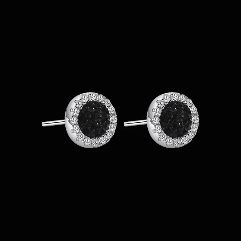 1 Pair Modern Style Round Plating Copper Ear Studs