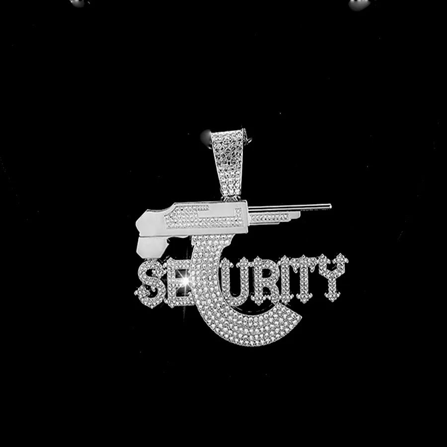 1 Piece Alloy Rhinestones Charms Pendant Necklace