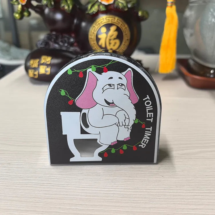 toilet  timer five-minute toilet shape decompression toy toilet