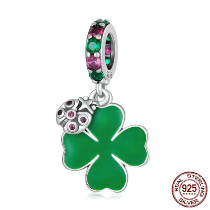 1 Piece 925 Sterling Silver Zircon Solid Color Pendant Jewelry Accessories