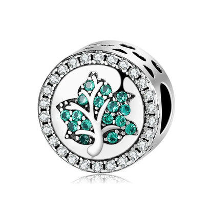 1 Piece 925 Sterling Silver Zircon Cactus Flower Pendants