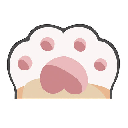 Bathroom diatom mud soft mat absorbent floor mat bathroom door mat toilet door carpet cute cat claw non-slip floor mat