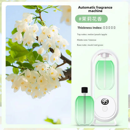 Automatic fragrance sprayer aromatherapy machine hotel toilet bathroom deodorant artifact air freshener essential oil fragrance fragrance