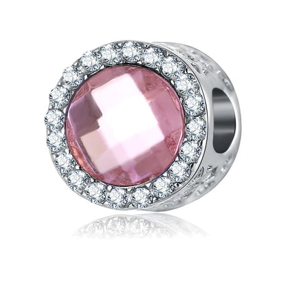 1 Piece 1.2*1.2*1cm  Alloy Round Beads