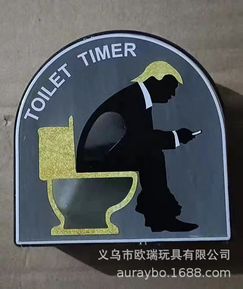 toilet  timer five-minute toilet shape decompression toy toilet