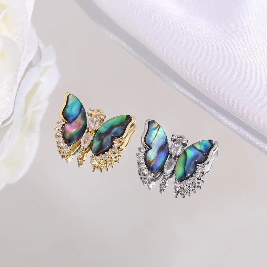 1 Piece 14 * 15mm Copper Heart Shape Rose Flower Pendant Jewelry Accessories