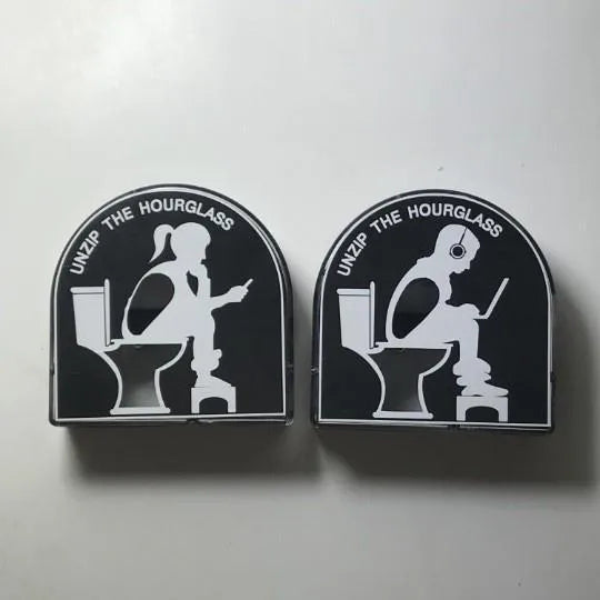 toilet  timer five-minute toilet shape decompression toy toilet