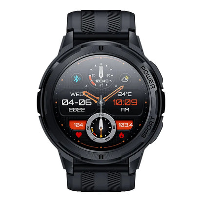 New C25 talk smart watch 1.43 inch AMOLED screen 466*466 heart rate blood pressure multi-sport watch