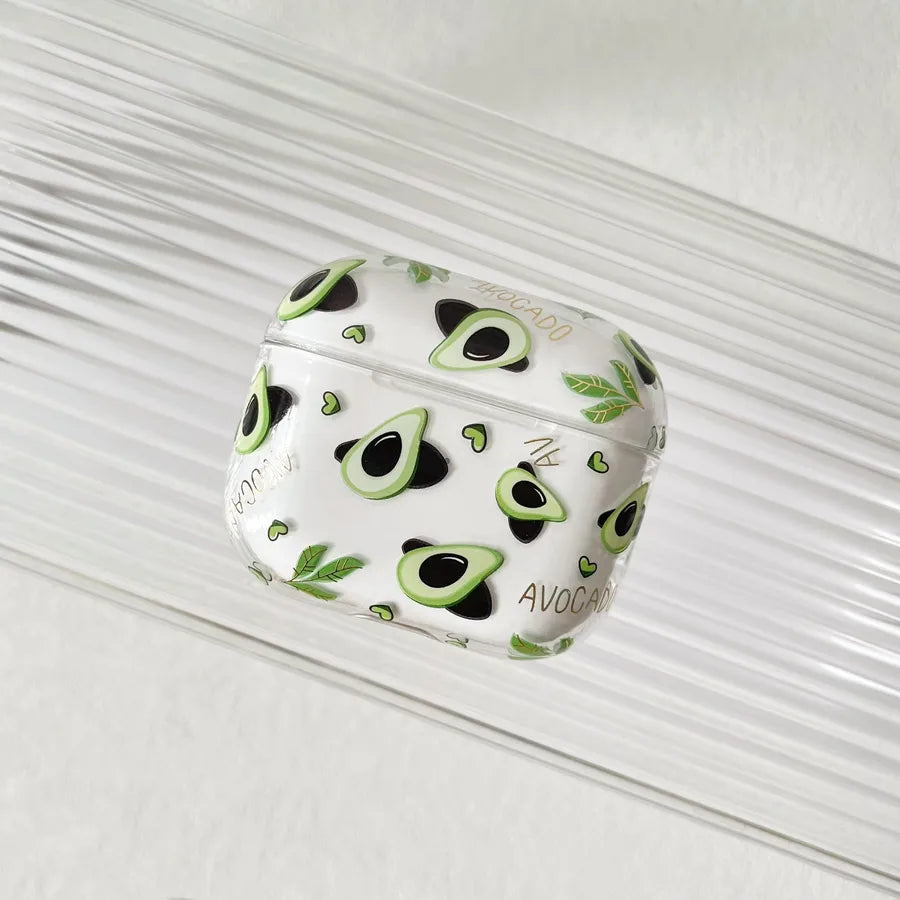PC Plant Fruit Cute Bluetooth earbuds case Phone Accessories