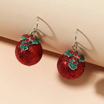 1 Pair Cute Christmas Tree Elk Arylic Drop Earrings