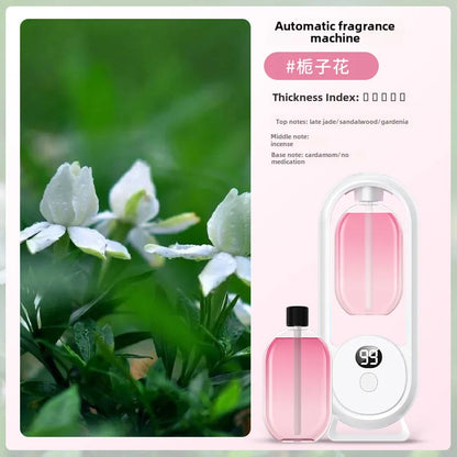 Automatic fragrance sprayer aromatherapy machine hotel toilet bathroom deodorant artifact air freshener essential oil fragrance fragrance