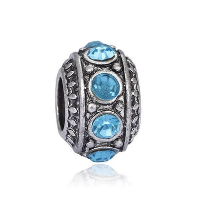 1 Piece 9*10mm Alloy Heart Shape Bow Knot Shell Beads