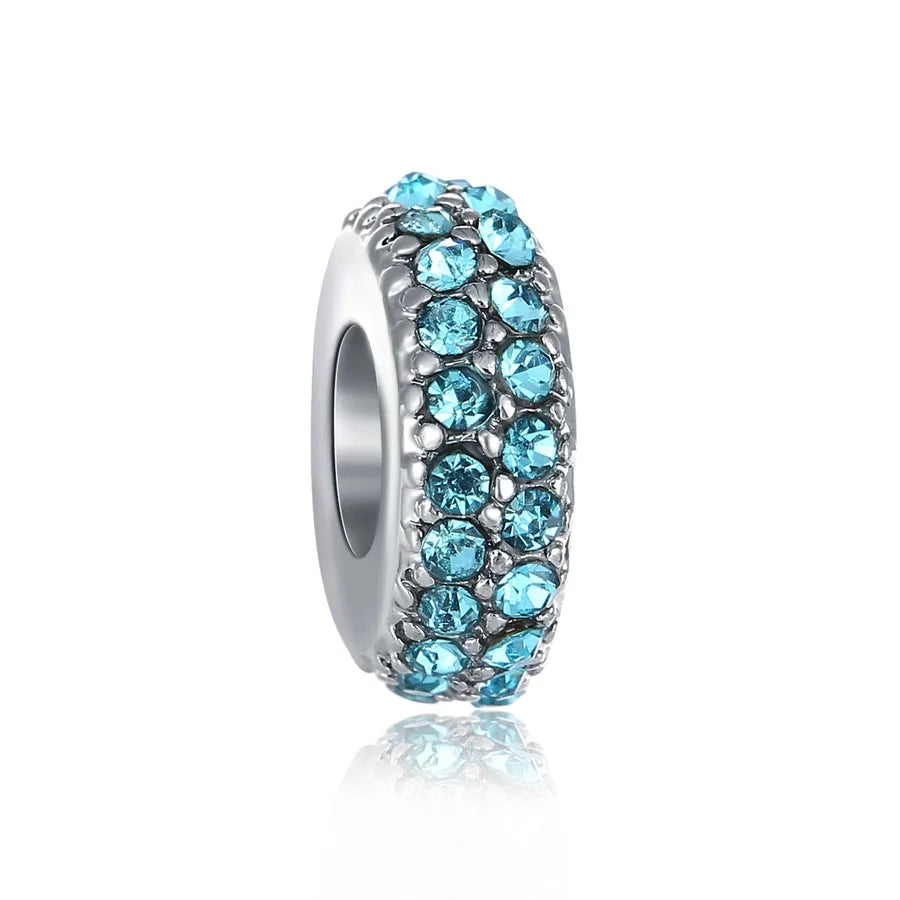 1 Piece 9*10mm Alloy Heart Shape Bow Knot Shell Beads