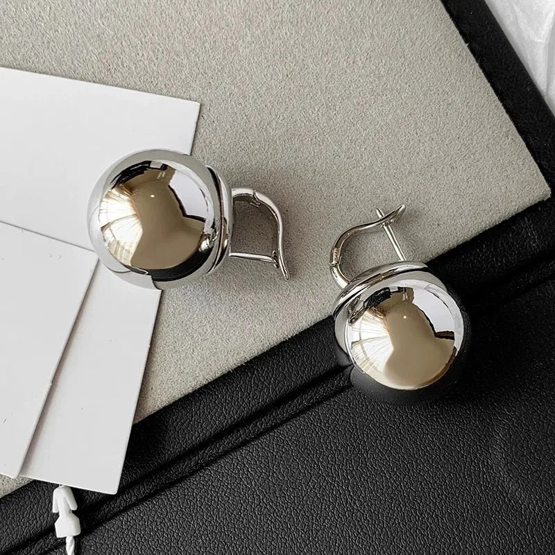 1 Pair IG Style Baroque Style Geometric Irregular 316L Stainless Steel  Copper Imitation Pearl Freshwater Pearl 14K Gold Plated 18K Gold Plated Drop Earrings Ear Studs