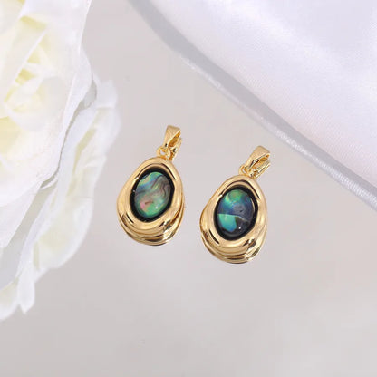 1 Piece 14 * 15mm Copper Heart Shape Rose Flower Pendant Jewelry Accessories