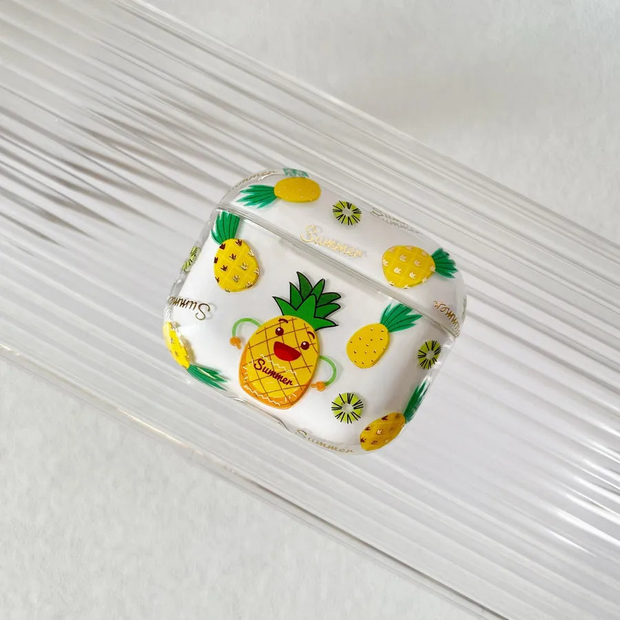 PC Plant Fruit Cute Bluetooth earbuds case Phone Accessories