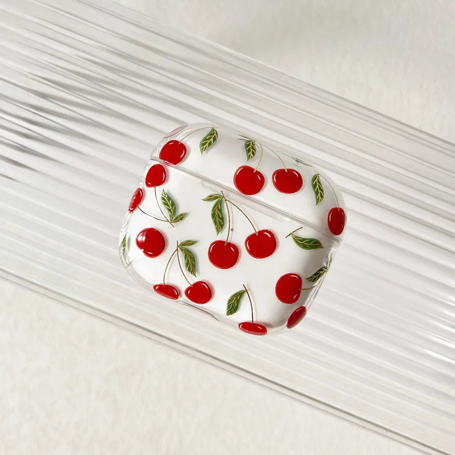 PC Plant Fruit Cute Bluetooth earbuds case Phone Accessories