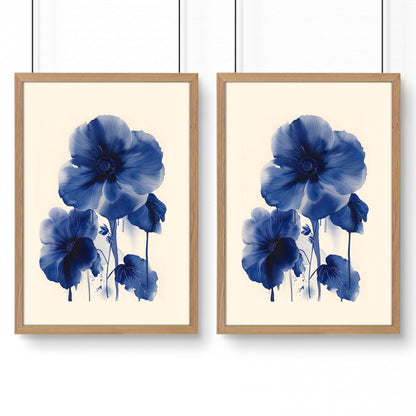 Pictures For Bathrooms Wall | Set of 2 Botanical Wall art Prints