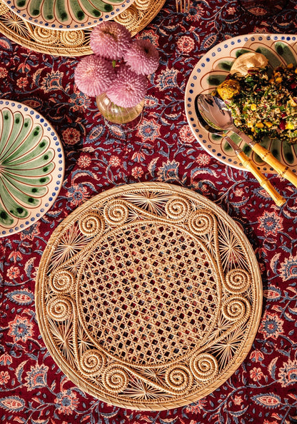 Atlántico  Iraca Placemat Natural - Set of 4