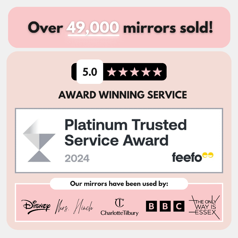 Houston Bluetooth Hollywood Mirror 80x60cm