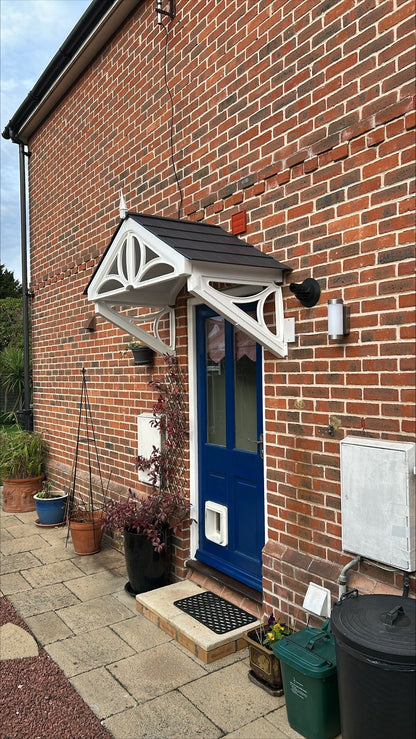 Althorp Door Canopy 149cm - Flat Pack Porch Canopy