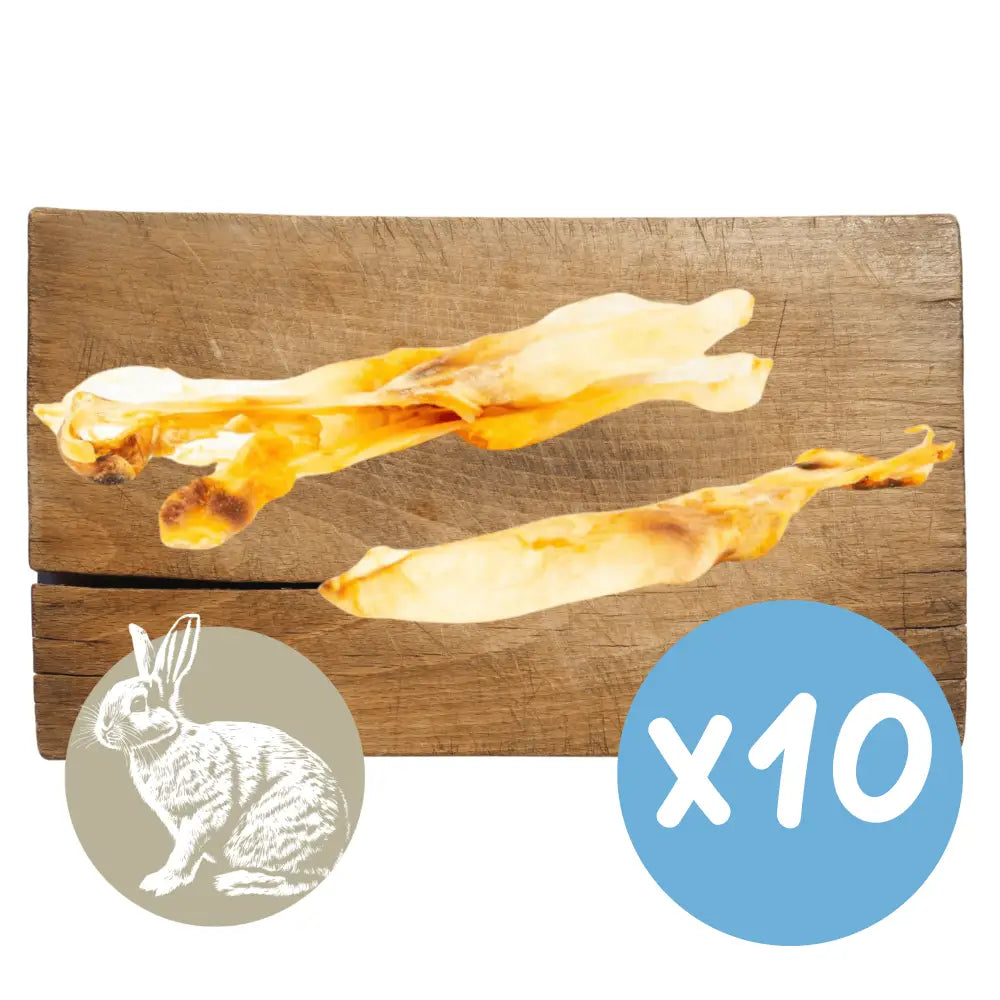Rabbit Ear without Fur Natural Meat Chew For Dogs