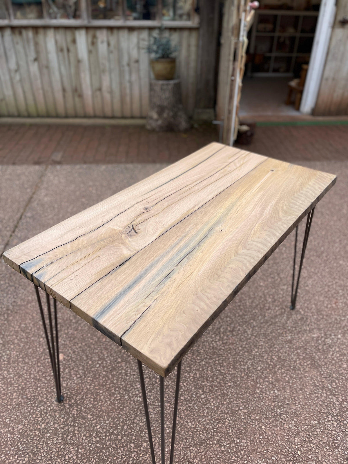 Reclaimed Plymouth Dry Dock Oak Table | Dining Table, Desk or Bench - Made to Measure