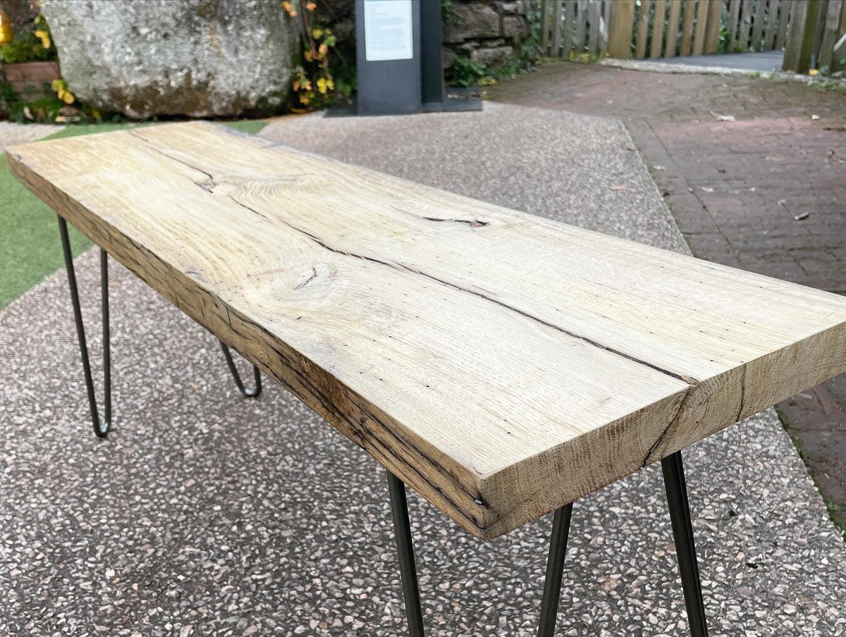 Reclaimed Plymouth Dry Dock Oak Table | Dining Table, Desk or Bench - Made to Measure