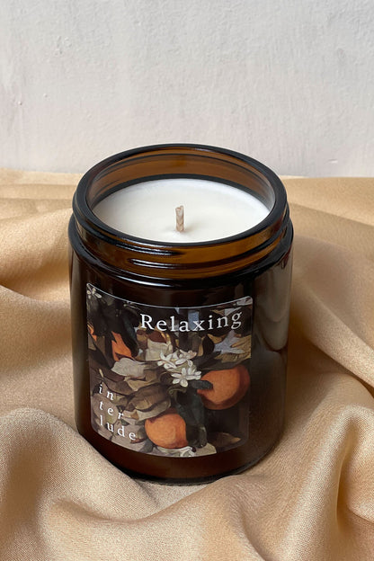 Relaxing Essential Oil Candle