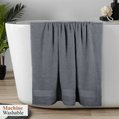 Rhodes Towel Grey 100% Cotton Hotel Quality Soft Super Absorbent Hand Bath Towels, Sheets & Face Cloths by OLIVIA ROCCO